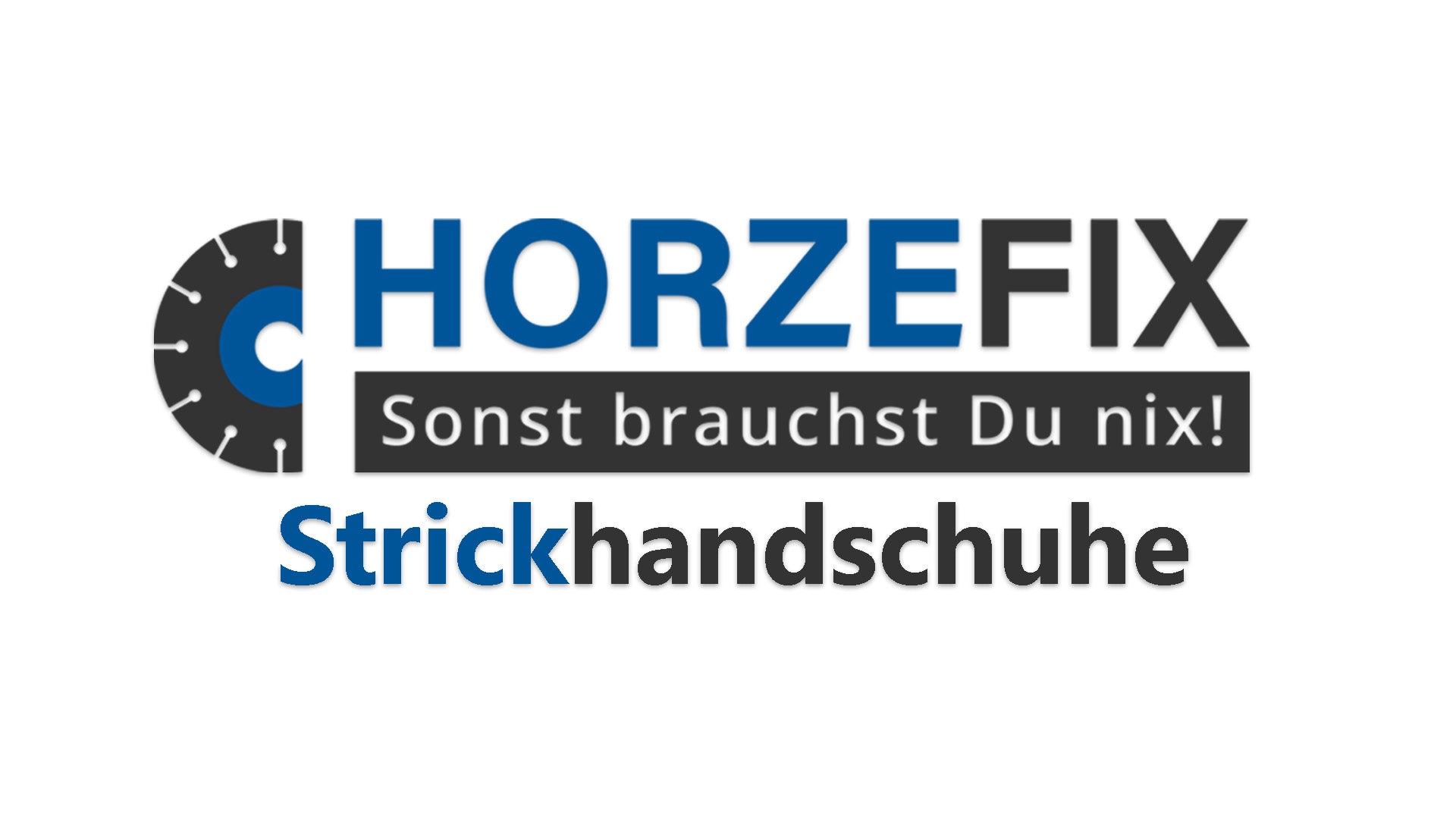 Strickhandschuhe