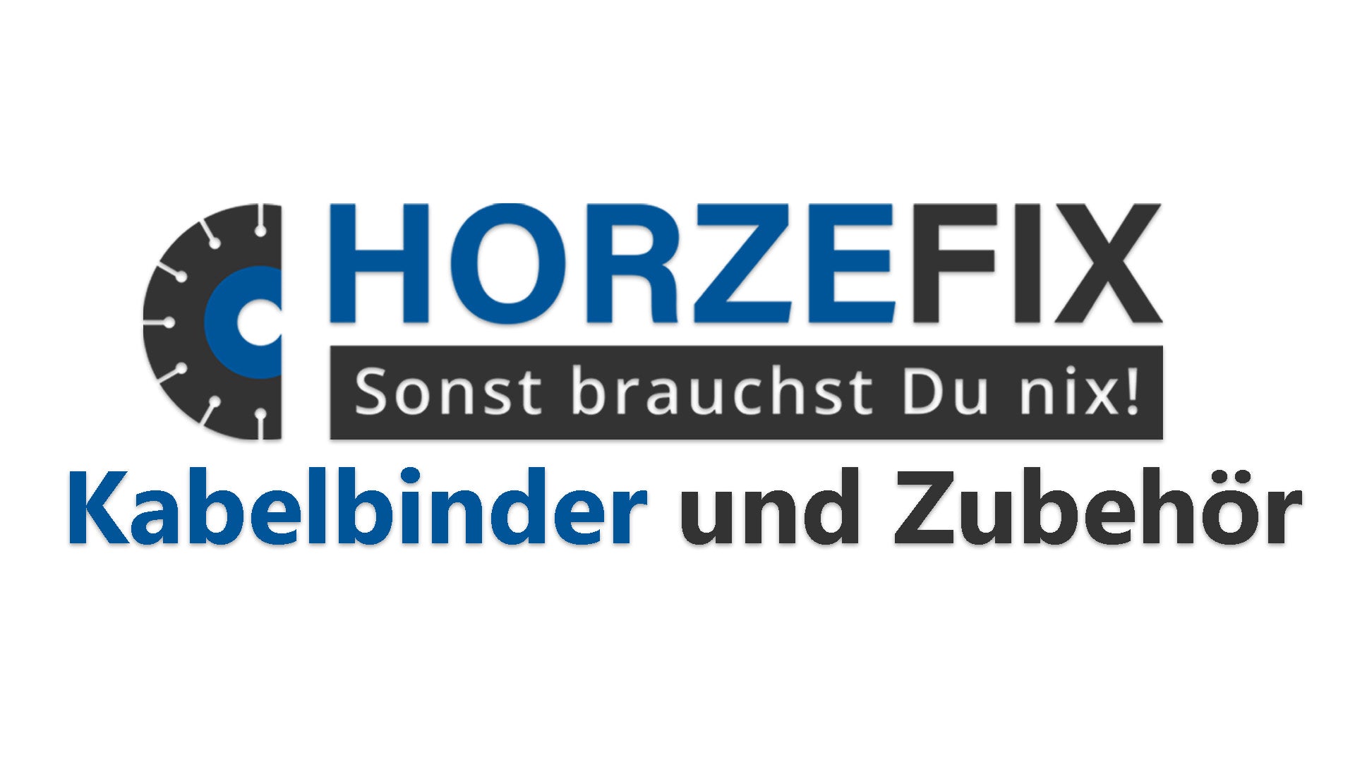 Kabelbinder und Zubehör horzefix