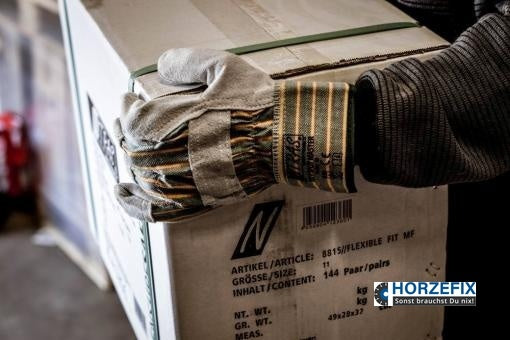 1302 Nitras Split Master Rindspaltlederhandschuhe Doppelnähte 72 Paar Gr 8-12 horzefix