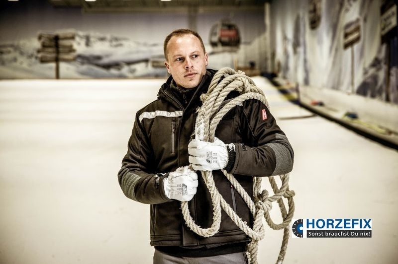 1409W Nitras Driver Winter Rindvolllederhandschuhe EN 407 grau 60 Paar Gr 8-12 horzefix