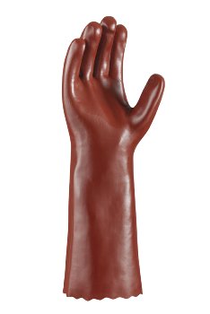 teXXor® 2173 PVC-Handschuhe Abriebfest Flüssigkeitsabweisend Rotbraun Größe 10