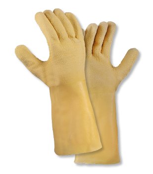 teXXor® Universalhandschuhe Gelb Latex Vollbeschichtet Größe 10