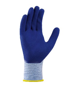 teXXor 2229 Polyester Strickhandschuhe mit griffiger Latex-Beschichtung und Strickbund