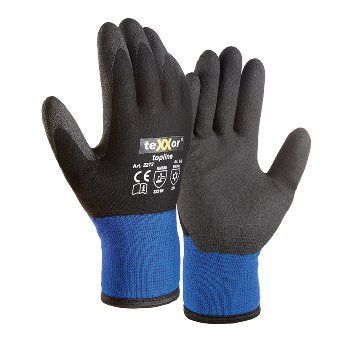 teXXor® Robuste Winterhandschuhe: Wasserdicht, Flexibel bis -20°C, Sicherer HPT-Griff