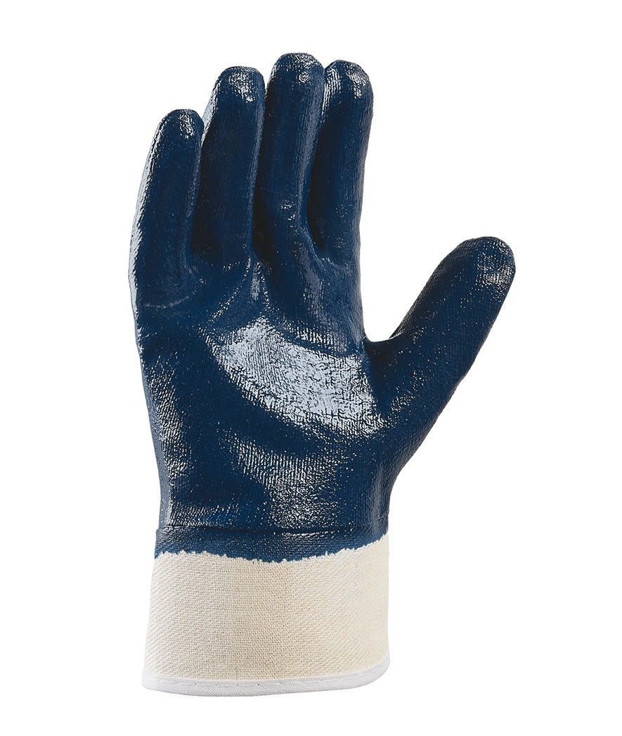 2339 teXXor Bau Nitrilhandschuh vollbeschichtet blau Stulpe 12-144 Paar Gr 7-11