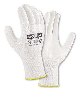 teXXor® Robuste Schnittschutz-Strickhandschuhe PU-beschichtet – Sicherer Griff für Präzisionsarbeiten
