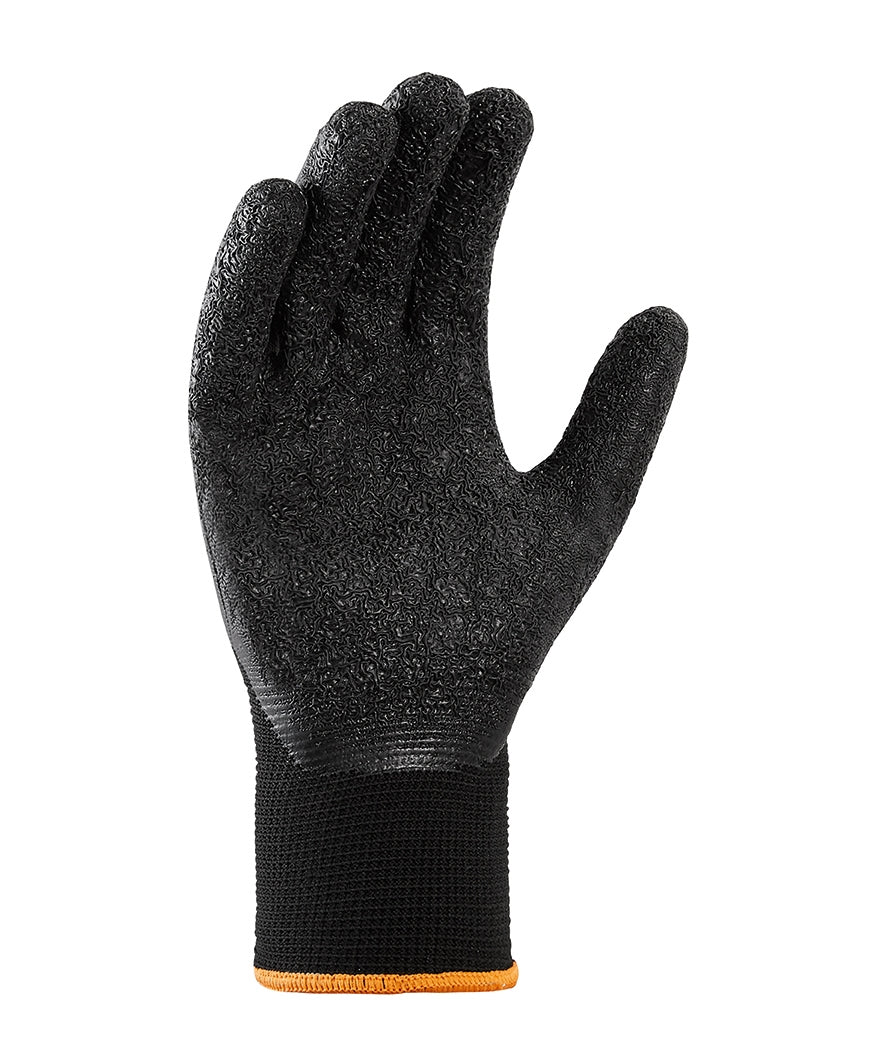 2425 texxor Latex Grip Montagehandschuhe 12-120 Paar Polyesterhandschuhe Gr 7-11