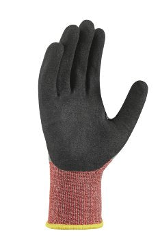 teXXor BLACK CUT F Schnittschutz-Strickhandschuhe: Ergonomisch, Flexibel, Touchscreen-Kompatibel, Sicher