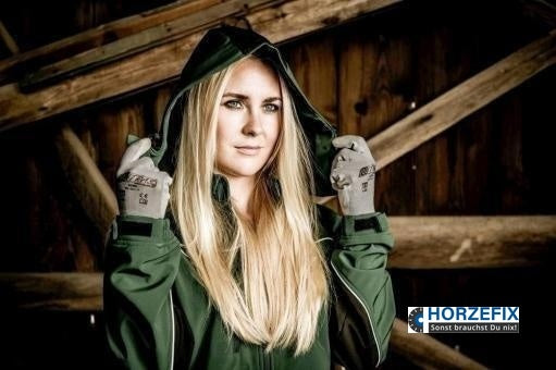 6205 Nitras Nylon grau PU-teilbeschichtet Feinmechaniker 12 Paar Gr 6-11 horzefix