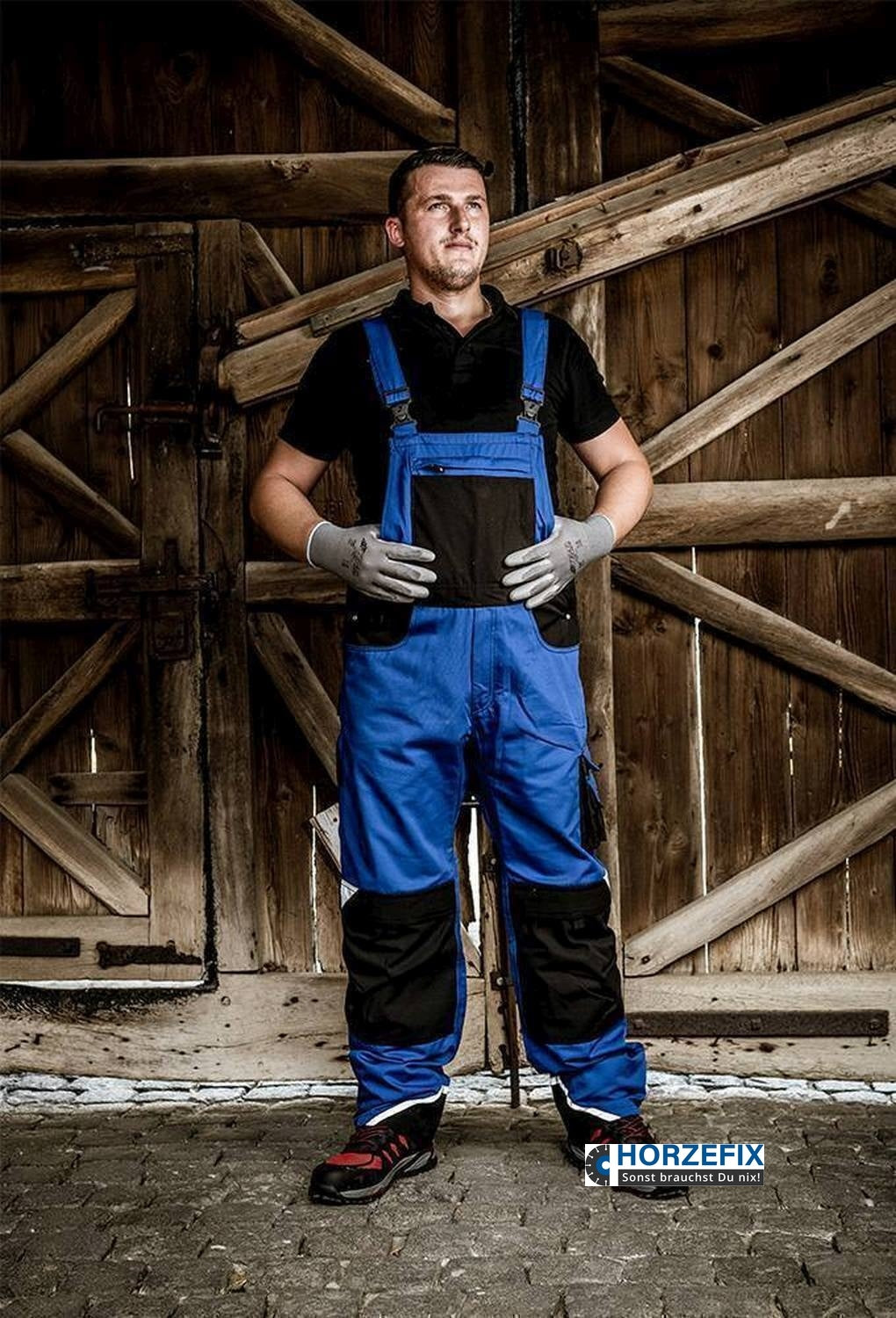 6205 Nitras Nylon grau PU-teilbeschichtet Feinmechaniker 12 Paar Gr 6-11 horzefix