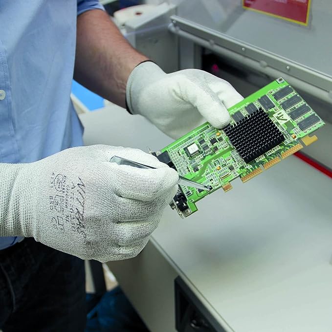 6230 Nitras ESD-Handschuhe - antistatisch und Touchscreen geeignet 12 Paar Gr 5-11 horzefix