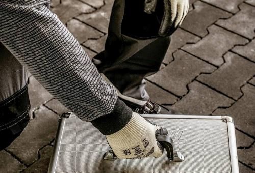 6740 Nitras TAEKI Schnittschutzhandschuh gelb PU-Beschichtung 10 Paar Gr 6-11 horzefix