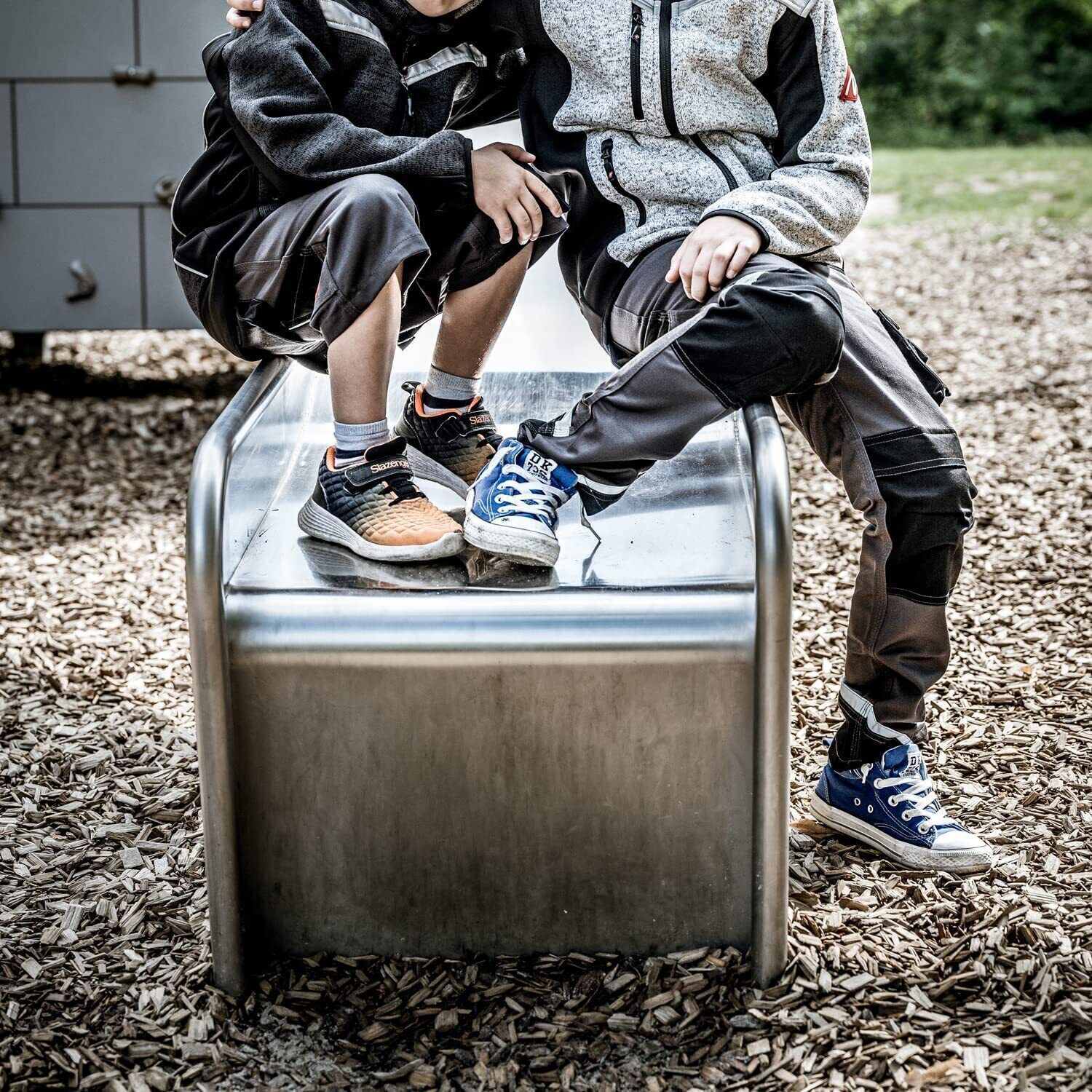 7602 Nitras MOTION TEX KIDS Kinder-Outdoorhose/Arbeitshose Freizeit kurz/Garten-Hose horzefix