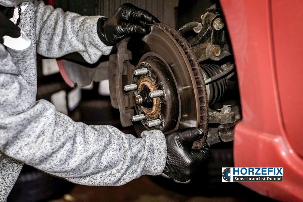 8330 Nitras Einmalhandschuh Nitril Tough Grip N puderfrei Box je 50 Stück Gr S-XXL horzefix