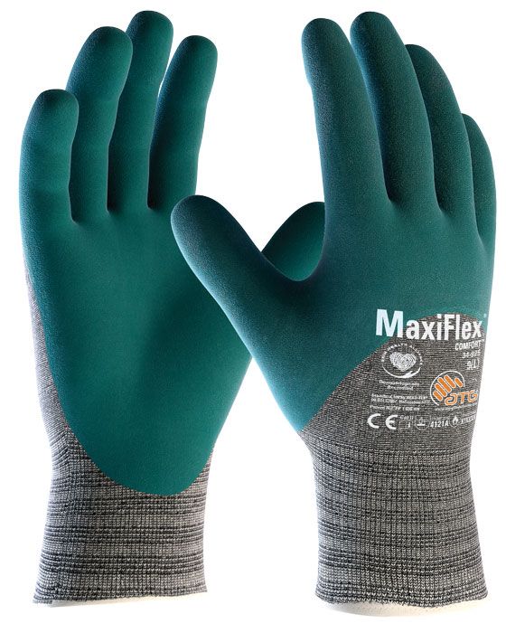 34-925 Comfort ATG MaxiFlex Baumwoll/Nylon-Strickhandschuhe 144 Paar Gr 6-11