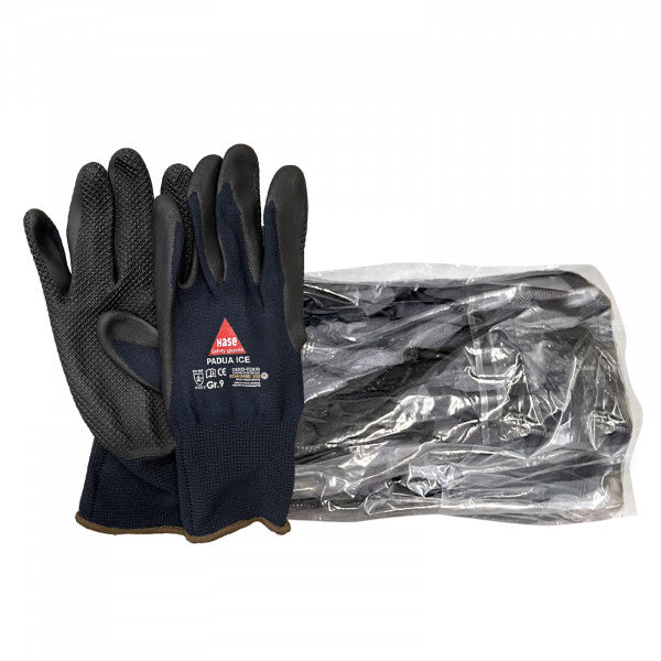 508660 Hase Padua Ice Montagehandschuh aus Nylon/Nitrilschaum 12 Paar Gr 7-11