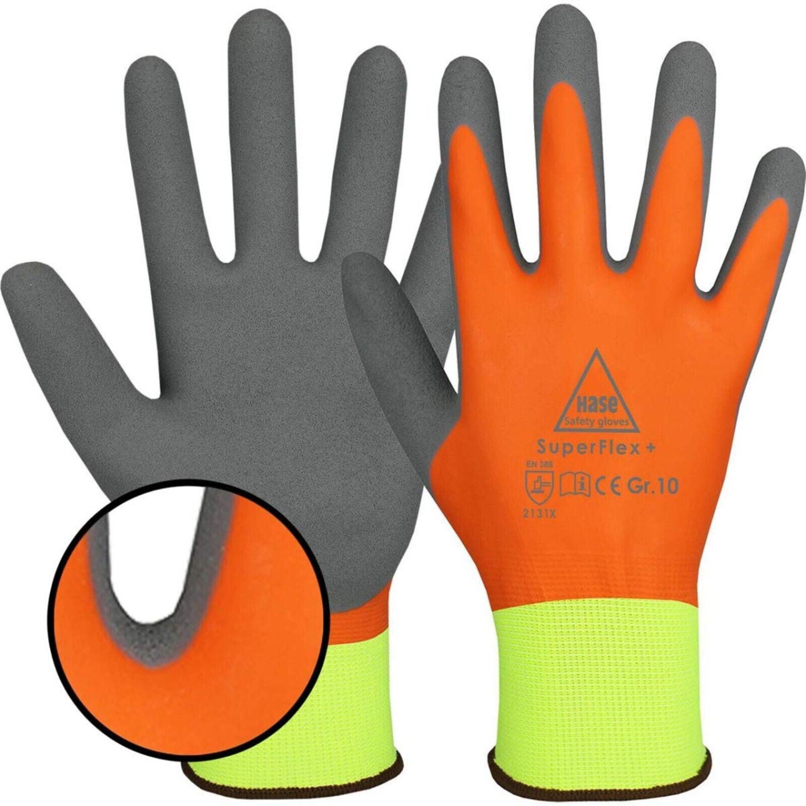 SuperFlex Thermo+ Winter-Montagehandschuhe mit Touch-Funktion, Kälteschutz und sicherem Latex-Grip