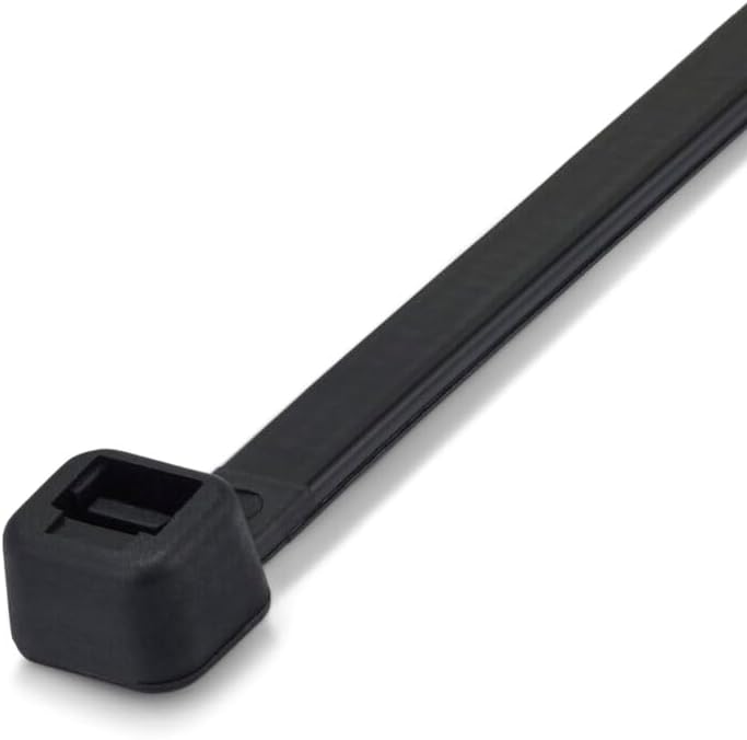 HORZEFIX Kabelbinder set 1000 Stück schwarz UV Beständig und Temperaturbeständig breite 2,5 x 100 mm 3,6 x 140 4,8 x 200 4,8 x 300 selbstsicherend
