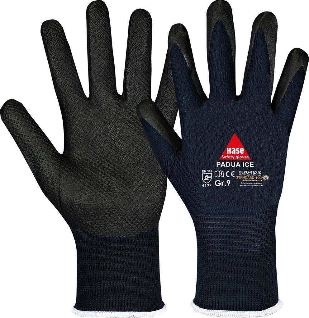 508660 Hase Padua Ice Montagehandschuh aus Nylon/Nitrilschaum 12 Paar Gr 7-11