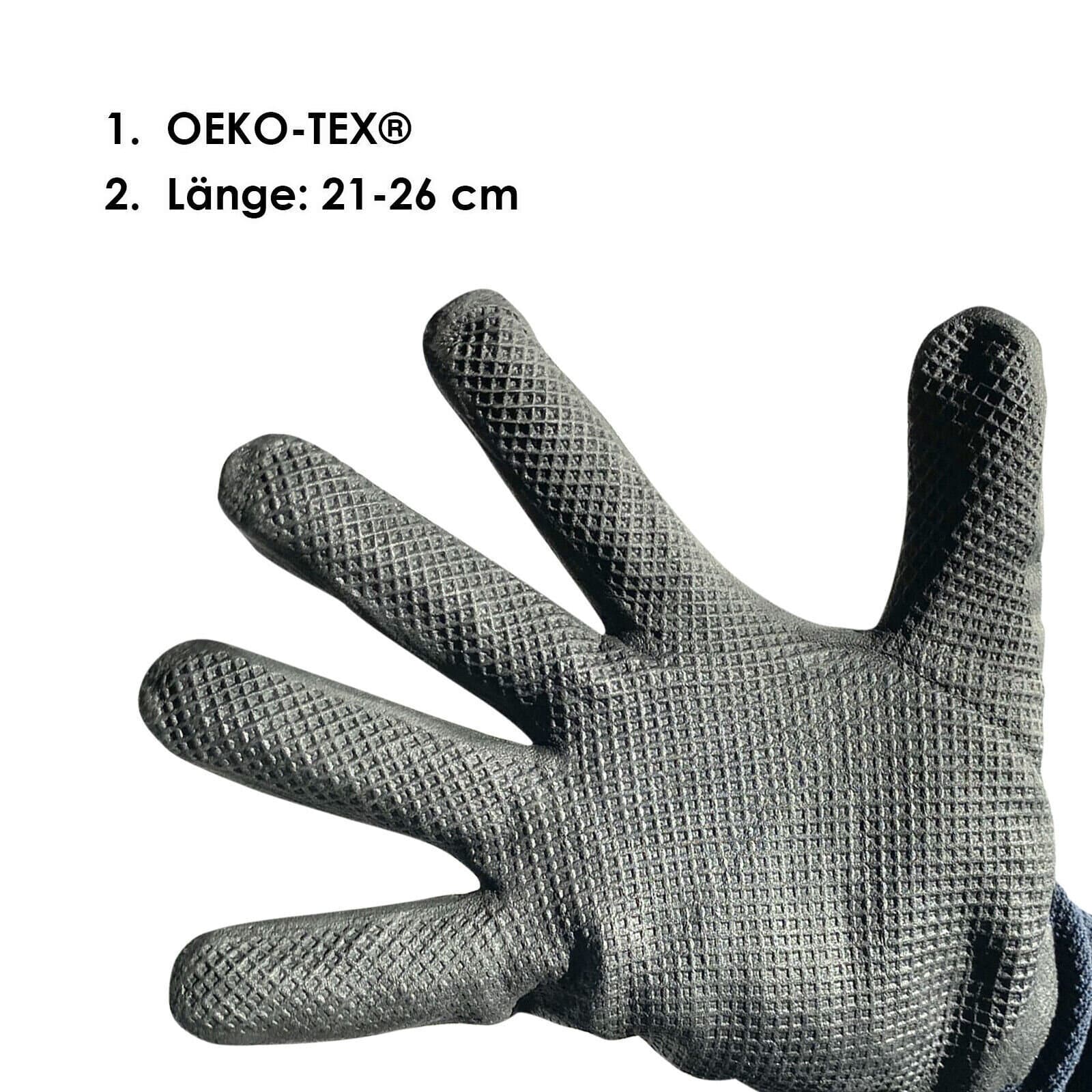 508660 Hase Padua Ice Montagehandschuh aus Nylon/Nitrilschaum 12 Paar Gr 7-11