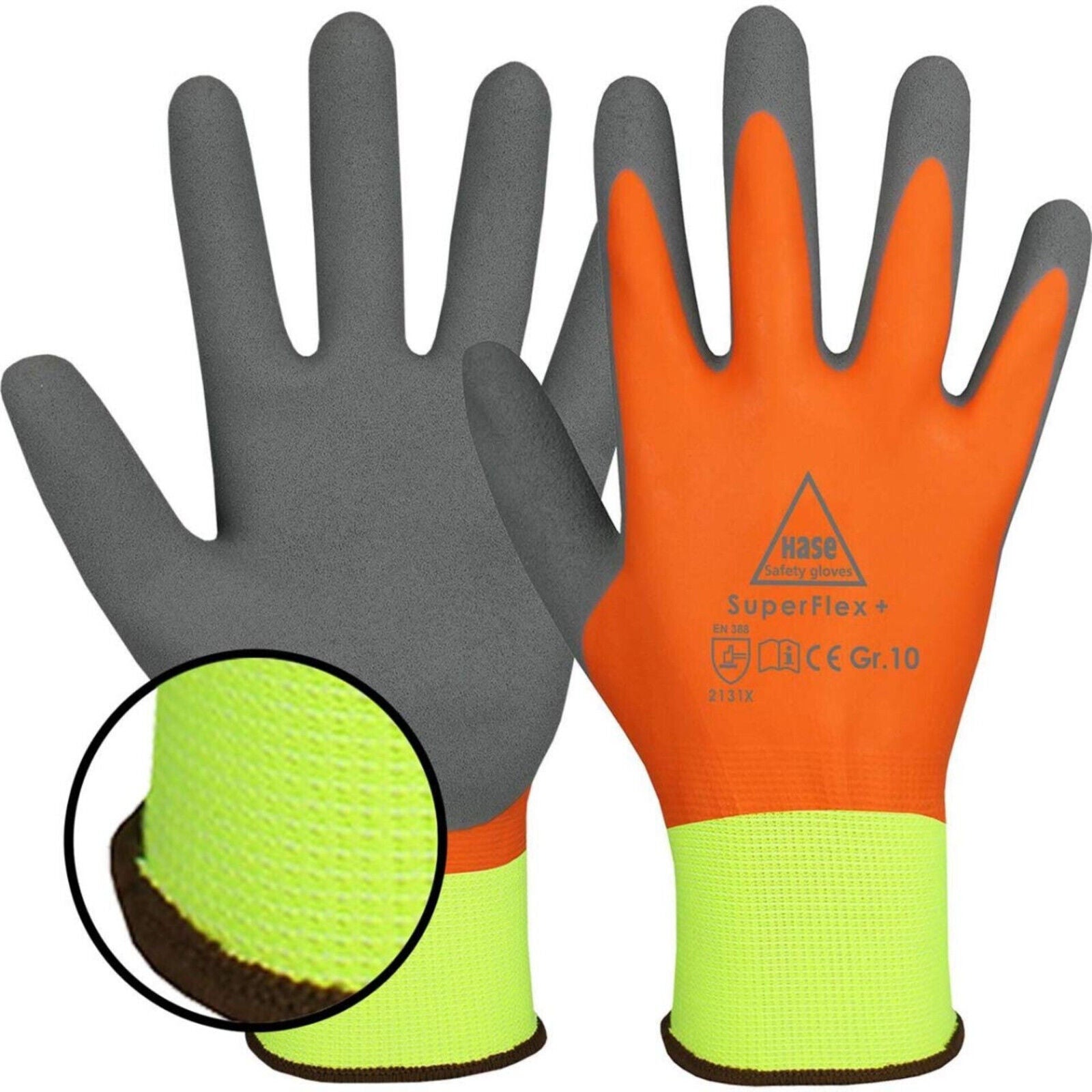 SuperFlex Thermo+ Winter-Montagehandschuhe mit Touch-Funktion, Kälteschutz und sicherem Latex-Grip