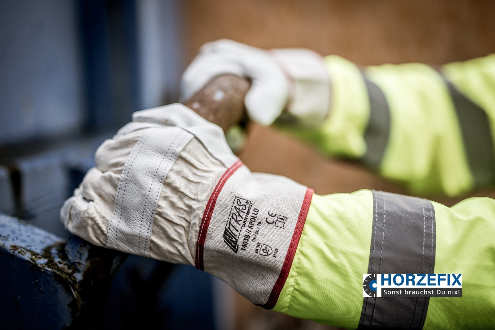 Nitras Rindvolllederhandschuh APOLLO nach EN388 Gr. 8-12