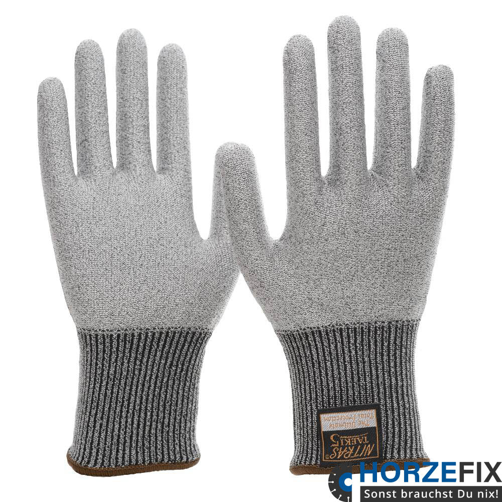 Nitras Schnittschutzhandschuh ohne Beschichtung für Lebensmittelkontakt nach EN 388 und EN 407 Gr.6-11