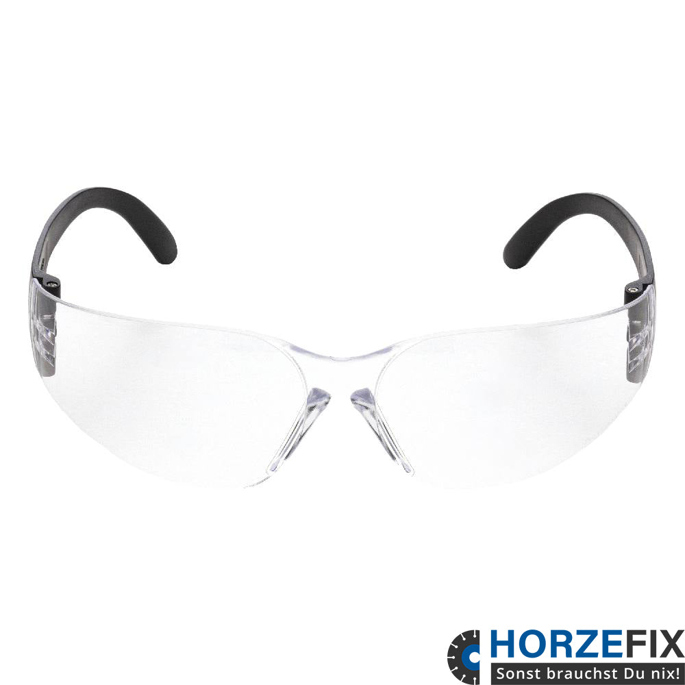 9000 Nitras VISION PROTECT BASIC Schutzbrille EN166 klar 12 Stück horzefix