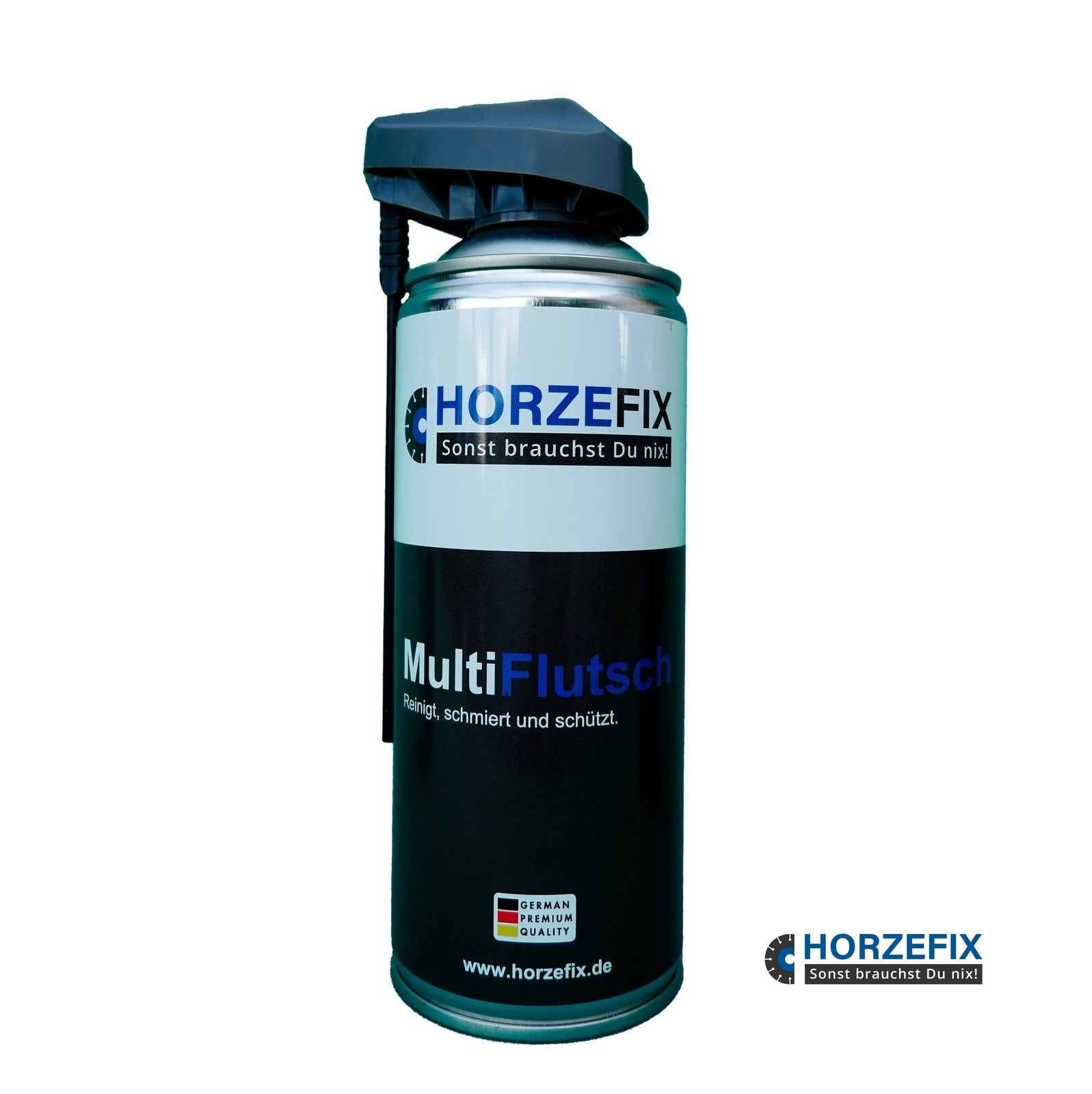 HORZEFIX Multifunktionsspray -Multiflutsch- Rostlöser -Kriechöl-Reiniger von Metall, Kettenreiniger für das Motorrad und Fahrrad ideales Sprühöl horzefix