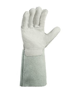 teXXor® Schweißerhandschuhe TAUPO aus robustem Rindvollleder mit langer Stulpe