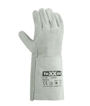 teXXor Schweißerhandschuhe KATLA aus Rindvolleder Hitzebeständig Größe 10
