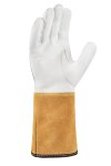 teXXor® Robuste Schweißerhandschuhe Natur/Beige für präzisen Schutz