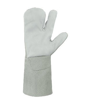 teXXor 3-Finger Schweißerhandschuhe Santorin aus robustem Rindleder für Profis