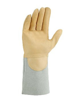 teXXor® Schweißerhandschuhe ARGON III aus Rindnappaleder in Beige