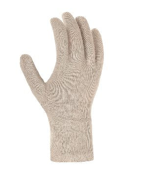 teXXor Baumwolltrikot Handschuhe Leicht Weiß Bequeme Unterziehhandschuhe Gr. 8 bis 10