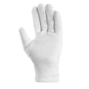 teXXor® Baumwolltrikot-Handschuhe 1561 Mittelschwer Weiß Gebleicht Unterziehhandschuhe