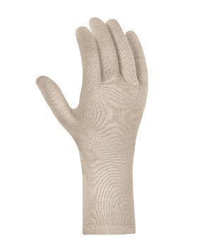 teXXor Baumwolltrikot Handschuhe Schwer Extra Lang 30cm Rohweiß Größe 10