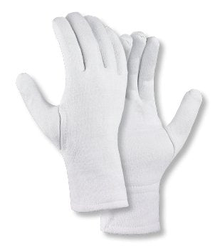 teXXor 1787 Baumwolljersey-Handschuhe Schwere Ausführung Weiß Gebleicht Größe 11