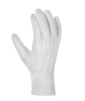 teXXor Baumwolltrikot-Handschuhe Mittelschwer mit PVC-Noppen Weiß Arbeitshandschuhe 1895