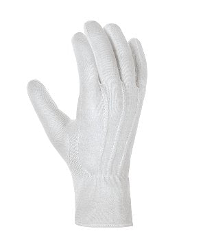 teXXor Baumwolltrikot-Handschuhe Mittelschwer mit PVC-Noppen Weiß Arbeitshandschuhe 1895