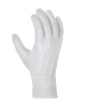 teXXor 1896 Baumwolltrikot-Handschuhe Mittelschwer Weiß Gebleicht Bequeme Schutzhandschuhe