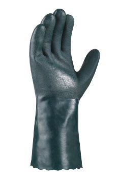 teXXor® Topline PVC Chemikalienschutz-Handschuhe Grün Robust Griffig 2141