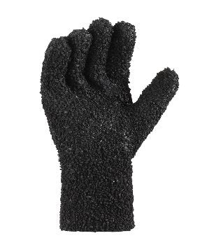 teXXor® PVC Handschuhe Schwarz Granuliert Flüssigkeitsbeständig in Größe 10