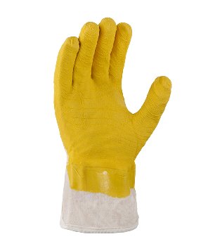 teXXor 2202 Universalhandschuhe Gelb Latex-Beschichtung Baumwolle Griffsicher
