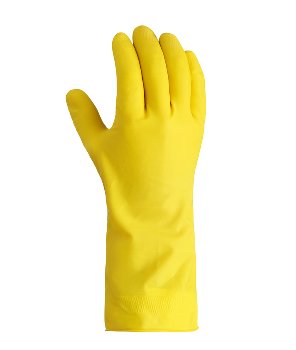 teXXor Haushaltshandschuhe Naturlatex Gelb Flexibel Gitterprofil Schutzhandschuhe 2220