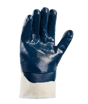 teXXor 2329 blau 3/4 teilbeschichtet Nitril-Handschuh mit Stulpe 12 Paar Gr 7-11