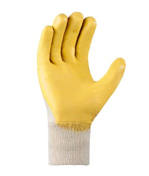teXXor Nitril Arbeitshandschuhe 2354 mit Strickbund für Bau und Montage