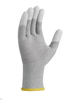 teXXor® ESD 1 Feinfühlige Strickhandschuhe mit Nylon-Carbon-PU-Beschichtung für sicheres Arbeiten