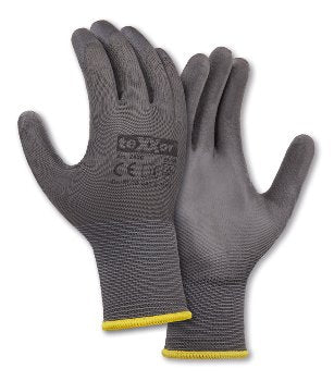 teXXor® Polyester-Strickhandschuhe: Komfortable PU-Beschichtung, flexible Montagehandschuhe