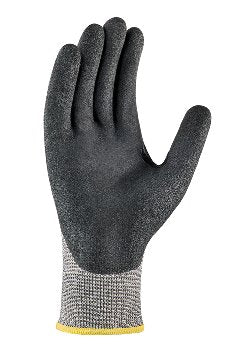 teXXor topline Schnittschutz-Strickhandschuhe: Robuster Schutz, Nitrilbeschichtung, Touchscreen-fähig